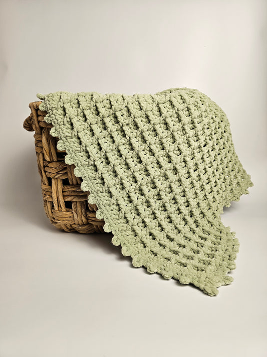 Waffle Baby Blanket