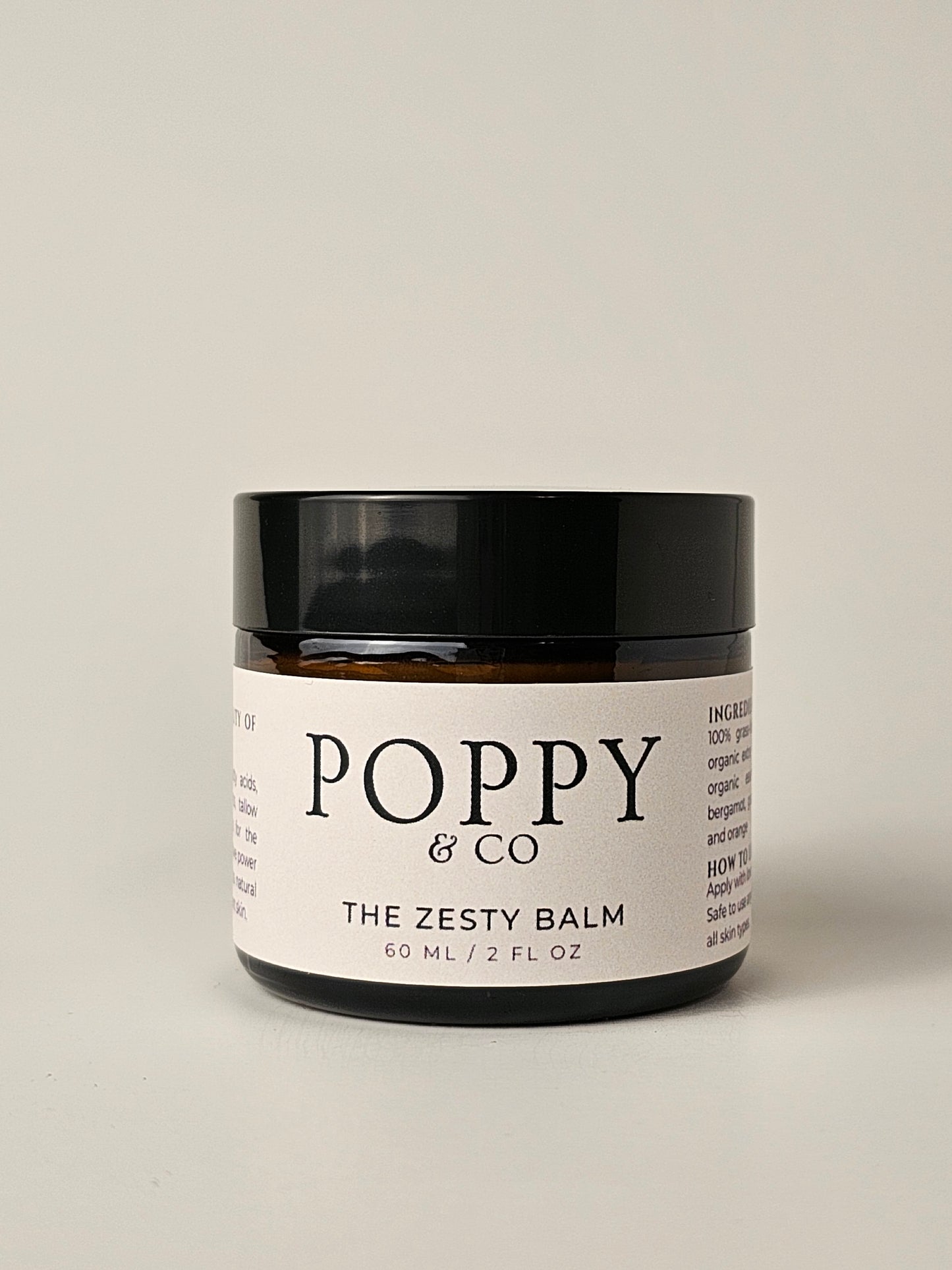 The Zesty Balm - Whipped Tallow Balm - 2 fl oz